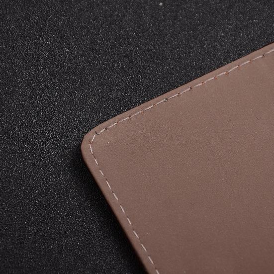 Faux Leather Business Card Holder with Magnetic Closure Slim Compact Size Portable Business Card Carrier Name Card Organizer