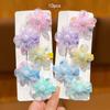 10 Sweet Wind Colored Random Flower Hair Clips Suitable for Daily Use Hair Accessories