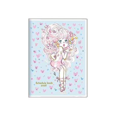 Stationery Ado Mizumori Character Planner 2026 Monthly A6 Blue S2959119 Sun-Star