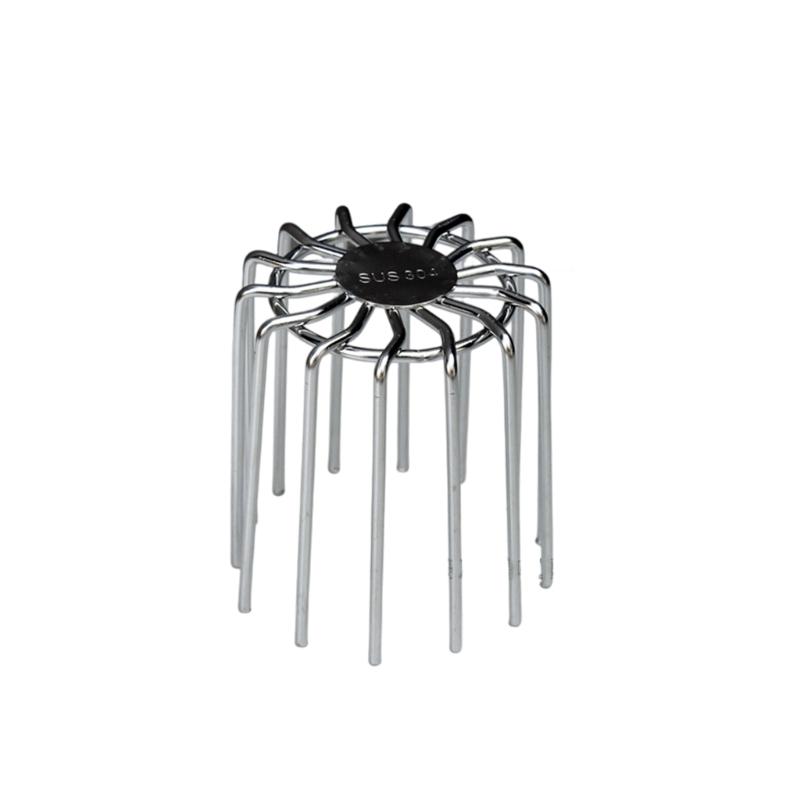 Corrosion-Resistant Drain Screen with Fine Designs Long-Lasting Steel Sewer Cover Permanent Sewer Barrier System
