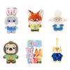 Rozkošná plyšová klíčenka Disney Zootopia Judy Hopps a Nick Wilde pro fanoušky