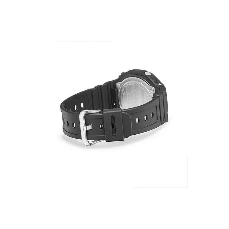 Casio G-Shock Classic Octagonal Carbon Fiber Core Protective Dual Display Sports Quartz Watch Resin Strap Unisex watches Black GA-B2100-1APR