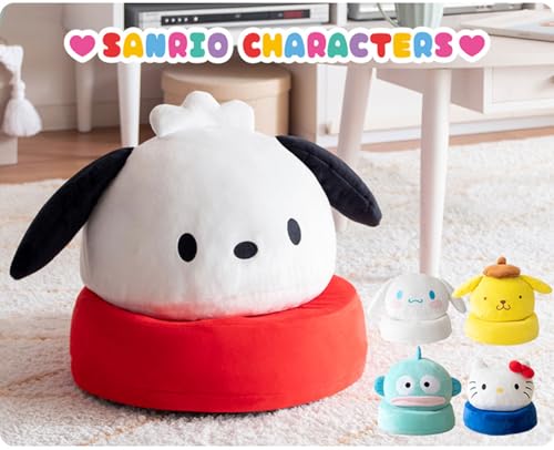 Miyatake Seisakusho Sanrio Cute Compact Chair YS-S4040 (Pom Pom Purin)