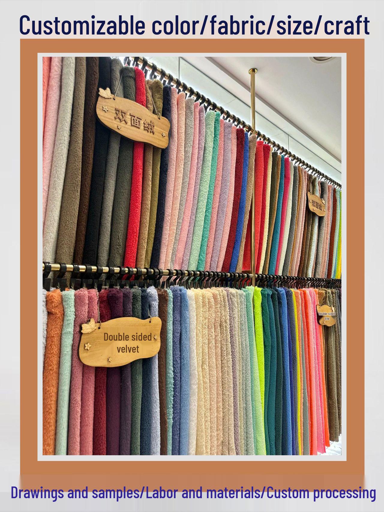 

2025 Double-Sided Plush Women s Hooded Cardigan with Drawstring Pockets M