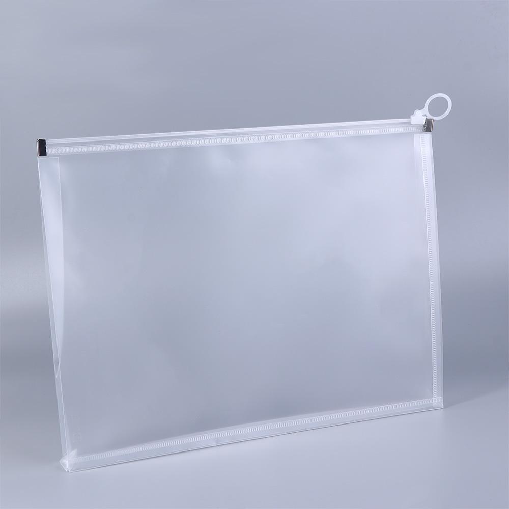 A5 A6 Size Zipper Folders Desk Storage School Folder Binder Pockets Office File Holder Document Bag