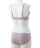 Inner Romantic Dolly Bra and Shorts Dusty [Nissen] Women's Set, Set, Purple, I80/L