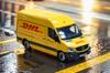 Tiny City Scale Sprinter FL DHL Diecast Model Car 1/76 No.90 Mercedes-Benz