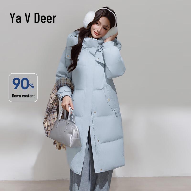 

Женский пуховик средней длины Yalu M