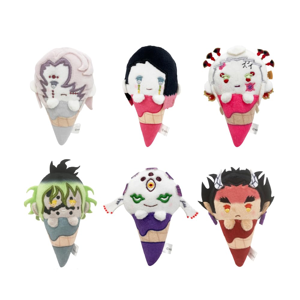 Anime [Demon Slayer: Kimetsu no Yaiba] Ice Tapi Plush Vol.4 6-Piece Box