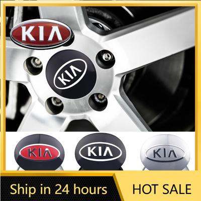 2026 Heißer Autoaufkleber 4 Stück 56 mm 60 mm Auto Radnabenkappe Abdeckung Emblem Aufkleber Für Kia Sportage 3 Rio Ceed Carnival Picanto