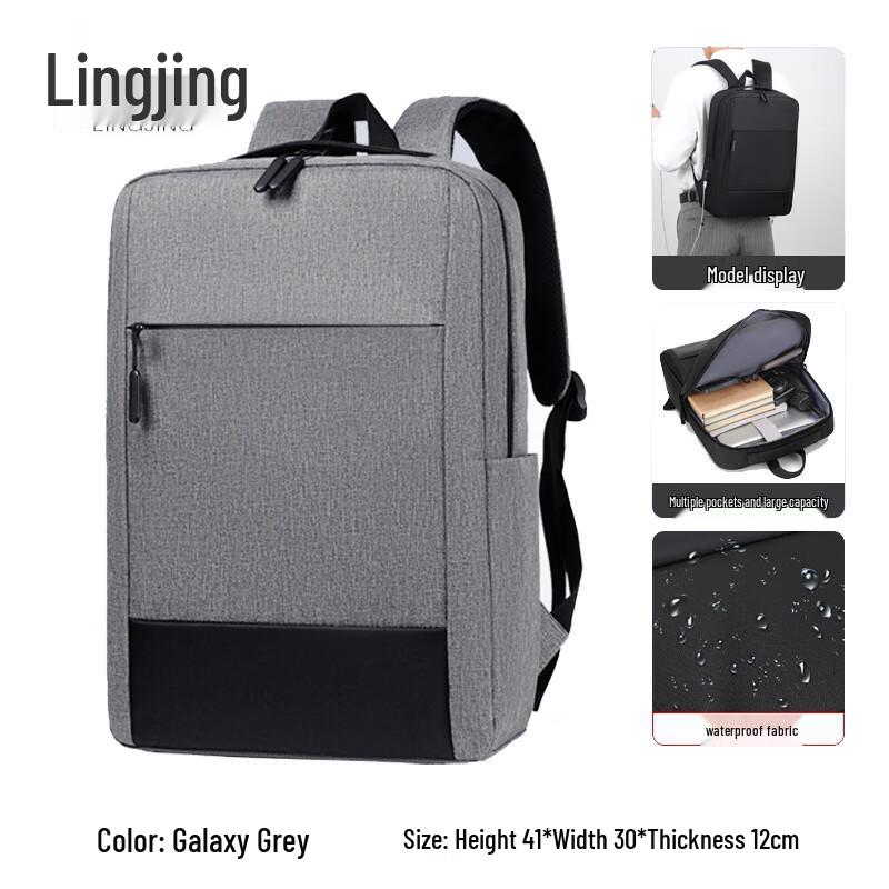 

Lingjing Men s Business Laptop Backpack