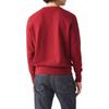Levis Solid Color Crew Neck Raglan Slim Fit Long Sleeve Sweatshirt Men sweatshirt Red 21931-0048