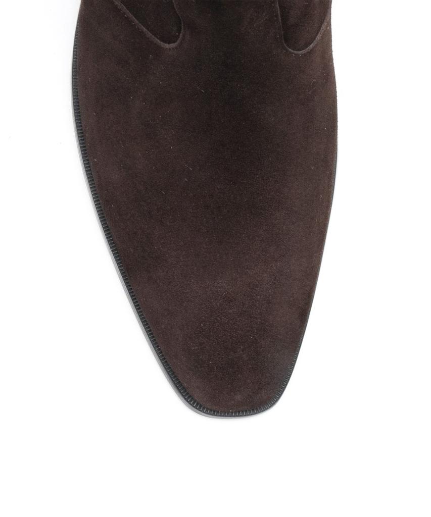 Allclassic Alc139 Adore Western Boots Black_D.Brown Suede