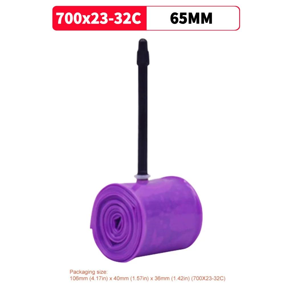 700C X 35-50C/23-32C Ultralight Bike Inner Tube 45mm/65mm/85mm Presta Valve TPU Inner Tubes Super Light Tube Bicycle Accessories