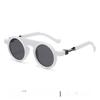 Vintage Mens Round Sunglasses With Uv400 Protection For Fashionable Streetwear
