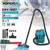 Yofidra 35kPa Electric Wet & Dry Vacuum Cleaner 10L Tank with Wheels Household Industrial Clean Tools For Makita Battery Pin