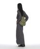 Partimento Woman Sleeve-Tie Shirt Maxi Dress_Navy Check