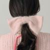SORRY TOO MUCH LOVE Pearl Wool Angora Big Knit Hairband_Multi
