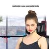 Akozon 3-Pin XLR Headset Microphone Mini XLR Professional Headwear Microphone Ta3F Plug