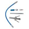 Grease Gun Coupler Kit Extended Locking Set with Adaptor High Pressure Manual Pneumatic Electric