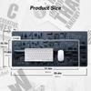 Gun Large Washable Mouse Pad Rubber Non-Slip Desk Gadgets Pc Setup Accessories Office Mouse Mat Setup Extended Pad Mousepad