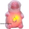 Capybara & Friends: Musical Plush Toy with Light-Up Features (Strawberry, Avocado, Donkey, Tiger)