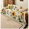 Sofa Towel High-end Flower New Cotton and Linen Sofa Cushion Cover Towel Universal In All Seasons New Non-slip Sofa Cover