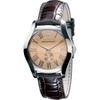 Valente Medium Brown Leather Ladies Quartz Watch AR0646