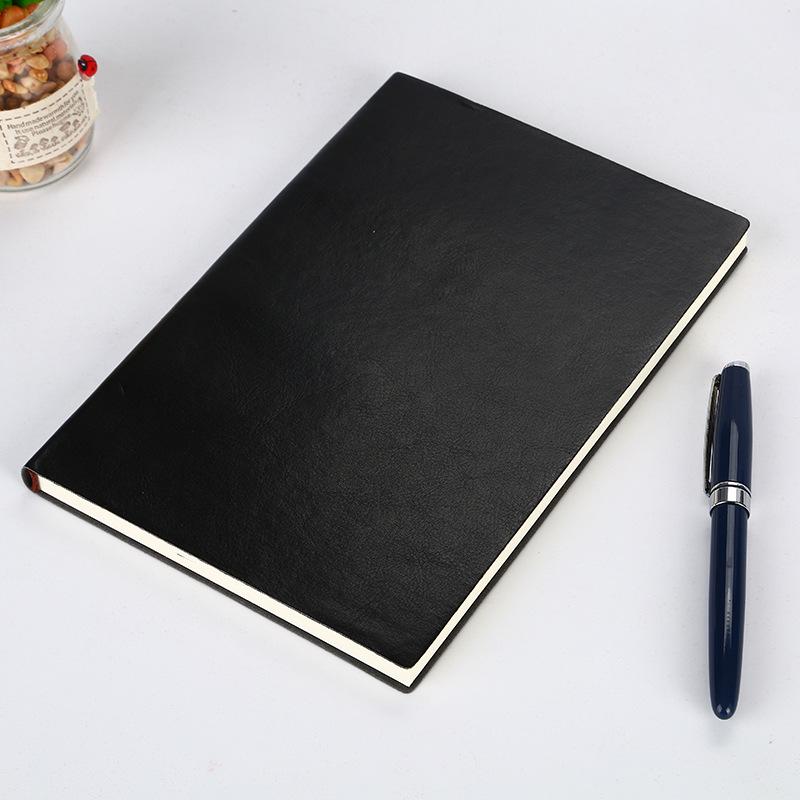 A5 Notizbuch mit Softcover für Büro und Geschäft mit dicken Innenseiten - Erhältlich in acht Farben