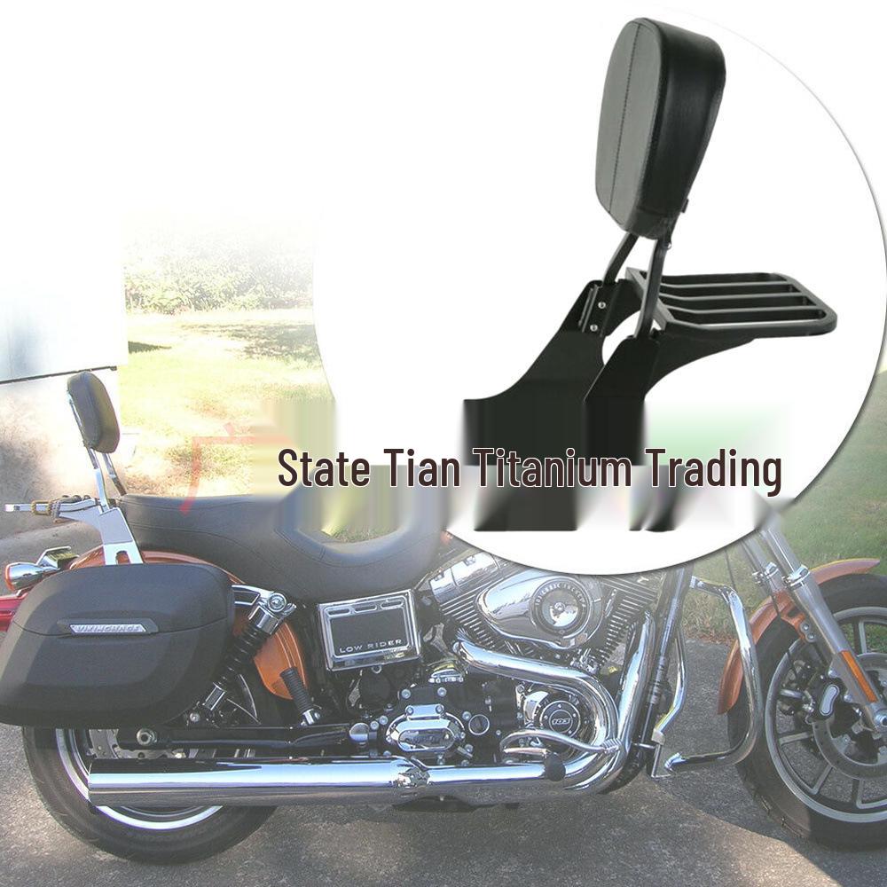 Harley Sportster Passenger Luggage Rack and Backrest (Non-adjustable, 2004-2018)