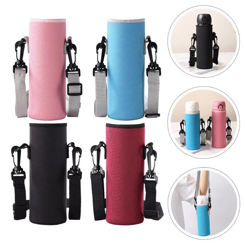 Thickened Heat-Insulating Portable Outdoor Sports Shoulder Strap Cup Sleeve