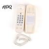 Desk Phone with Indicator Corded Buttons Home Office Wired Landline Large Telephone Volume Wall Mount Light