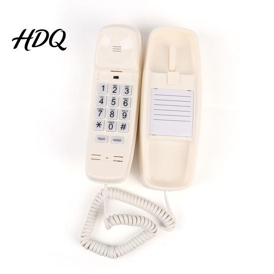 Desk Phone with Indicator Corded Buttons Home Office Wired Landline Large Telephone Volume Wall Mount Light