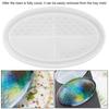 Soft Silicone Silicone Tray Mold Easily Demold Fruit Tray Mold Oval Tray Mold  DIY Craft