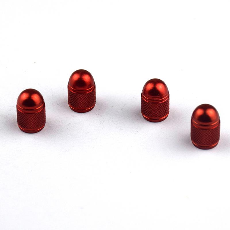 4/8pcs Aluminum Alloy Car Wheel Tire Valve Caps Bullet Tyre Valve Cap Motorcycle Bike Tire Rim Stem Cover Dust Proof Nipple Caps