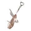 Elegant Ballet Shoes Keychain Alloy Key Holder Unique Keyring Bag Pendant Fashion Accessory for Women and Girls