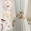 Nordic Modern Light Luxury Maple Leaf Curtain Strap Metal Curtain Buckle Multifunctional Curtain Rope