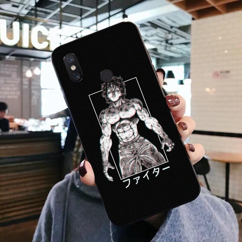 Anime B-Baki Phone Case For Xiaomi Mi 5X 8 9 10 11 12 Lite Pro 10T PocoX3pro PocoM3 Note 10 Pro Lite