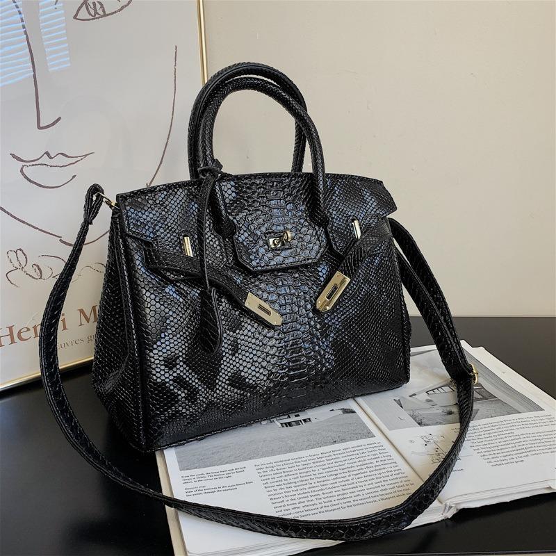 

Новая платиновая сумка с рисунком змеи, портативная, на плечо, через плечо, женская сумка