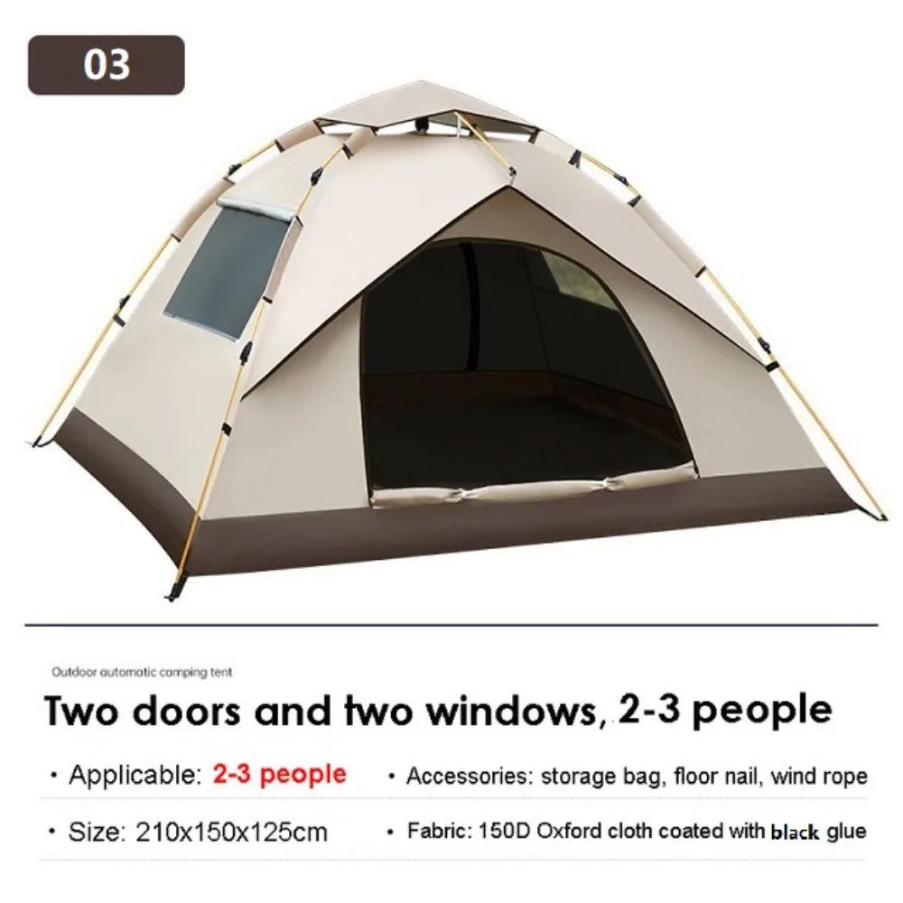 

For Klappzelt Camping Markise Reise Outdoor Air Zelt 100 % Wasserdicht Silberbeschichtung Anti-UV-Zelt Outdoor Pop Up Ultraleich