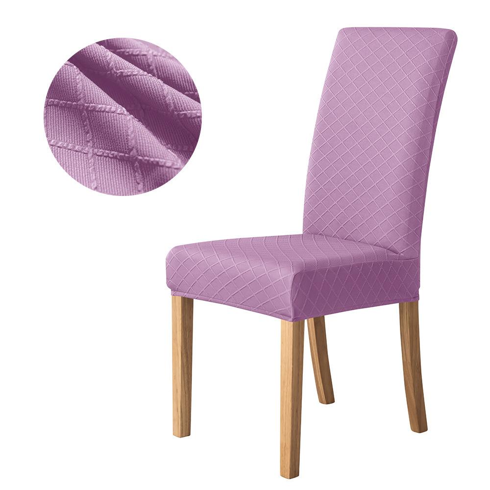 

Чехол на стул, универсальный размер, чехлы на стулья, чехлы на сиденья для столовой, домашний декор 1 Piece фиолетовый