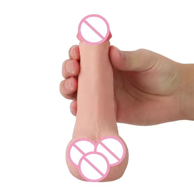 GOFLYING FTM Packer Ultra Soft Realistic Short Small Dildo Dress Male Genitalia Transgender Ftm Prosthetics Penis