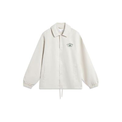 Li Ning Lettuce Edge Sports Fashion Series Weekend Youth Series Windproof Water-Repellent Letter Logo Printed Polo Button Jacket AJDU239-6