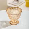 ME Vertical Stripe Glass Dessert Cup