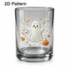 Pumpkin Skull Print Ghost Glass Cup Decorations Wine Glass Gothic Drinkware  Halloween Party