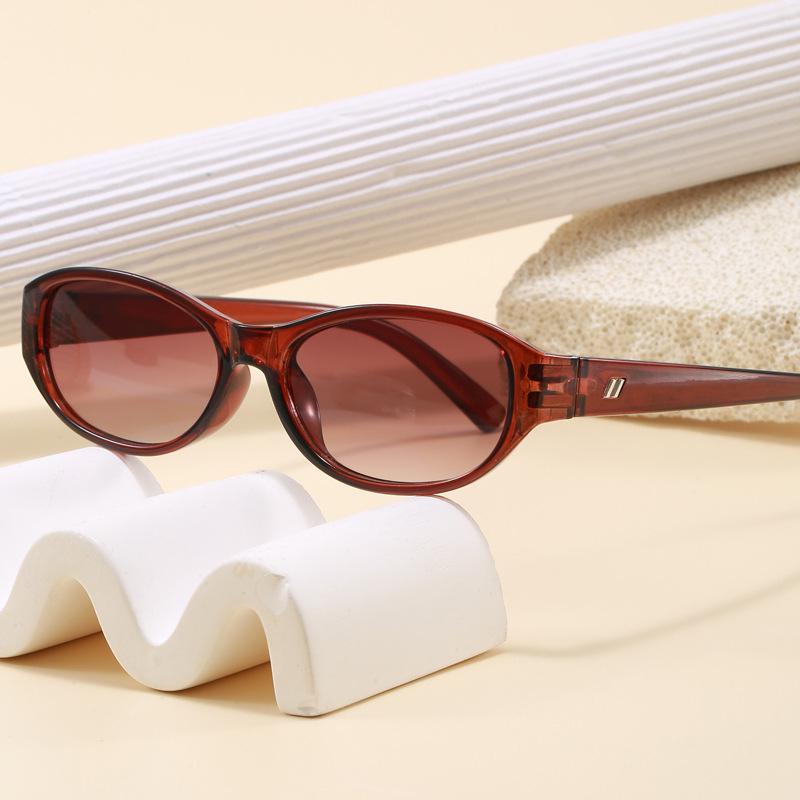 2026 European & American Unisex Oval Retro Sunglasses - Street Style UV Protection Shades