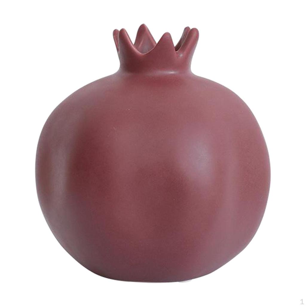 Art Ceramic Pomegranate Vase Tissue