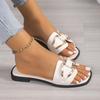Fashion Luxury Women Slippers Buckle Design Small Incense Style Casual Wome's Flat Sandals External Wear Summer Sandy Beach Woman Slides