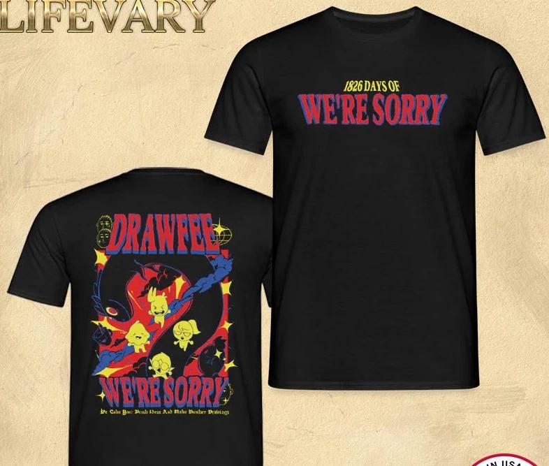 Drawfee 2025 Anniversary Merch T 2XL