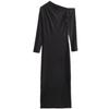 Fashion Style Winter New Women's Clothing Stylish Versatile Asymmetric Nylon Length Dress 1198460 800